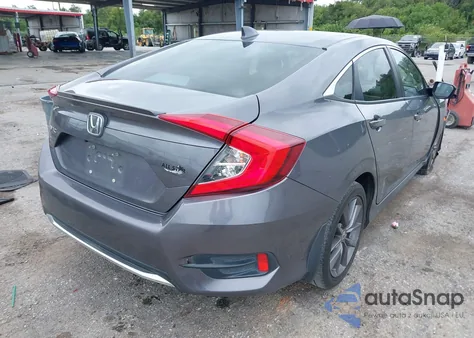 2020 Honda Civic Ex из США, поврежденный, VIN 19XFC1F3XLE017831